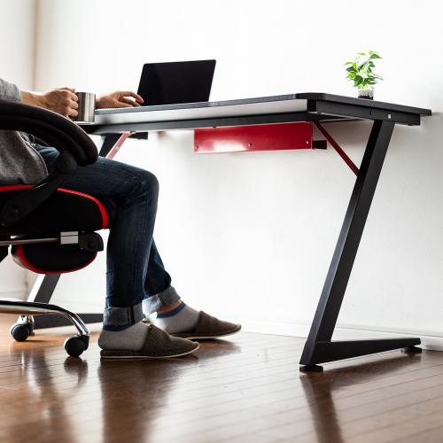 100-DESKG002 レビュー / ゲーミングデスク 幅1200mm 奥行600mm 100-DESKG002 レビュー / ゲーミングデスク 幅1200mm 奥行600mm