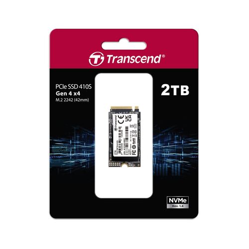 M.2 SSD 2TB NVMe PCIe Gen4×4 Type 2242 Read 5000MB/s SLC