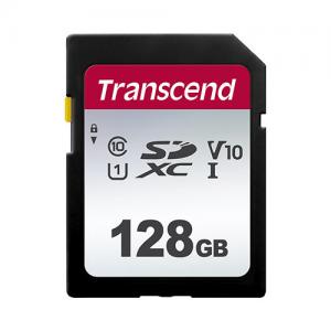 ◆セール◆Transcend SDXCカード 128GB Class10 UHS-I U1 V10 TS128GSDC300S TS128GSDC300S