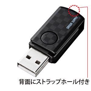 microSDカードリーダー(ブラック)