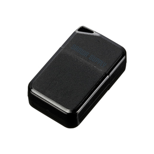 USBメモリ 16GB USB2.0 ブラック 超コンパクトタイプ 名入れ対応 サンワサプライ製