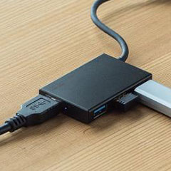 Type-C対応USBハブ