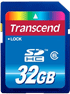 Transcend製 SDHCカード(class6)