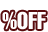 %OFF