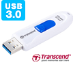 Transcend製 USB3.0対応USBメモリ(高速スライドタイプ)